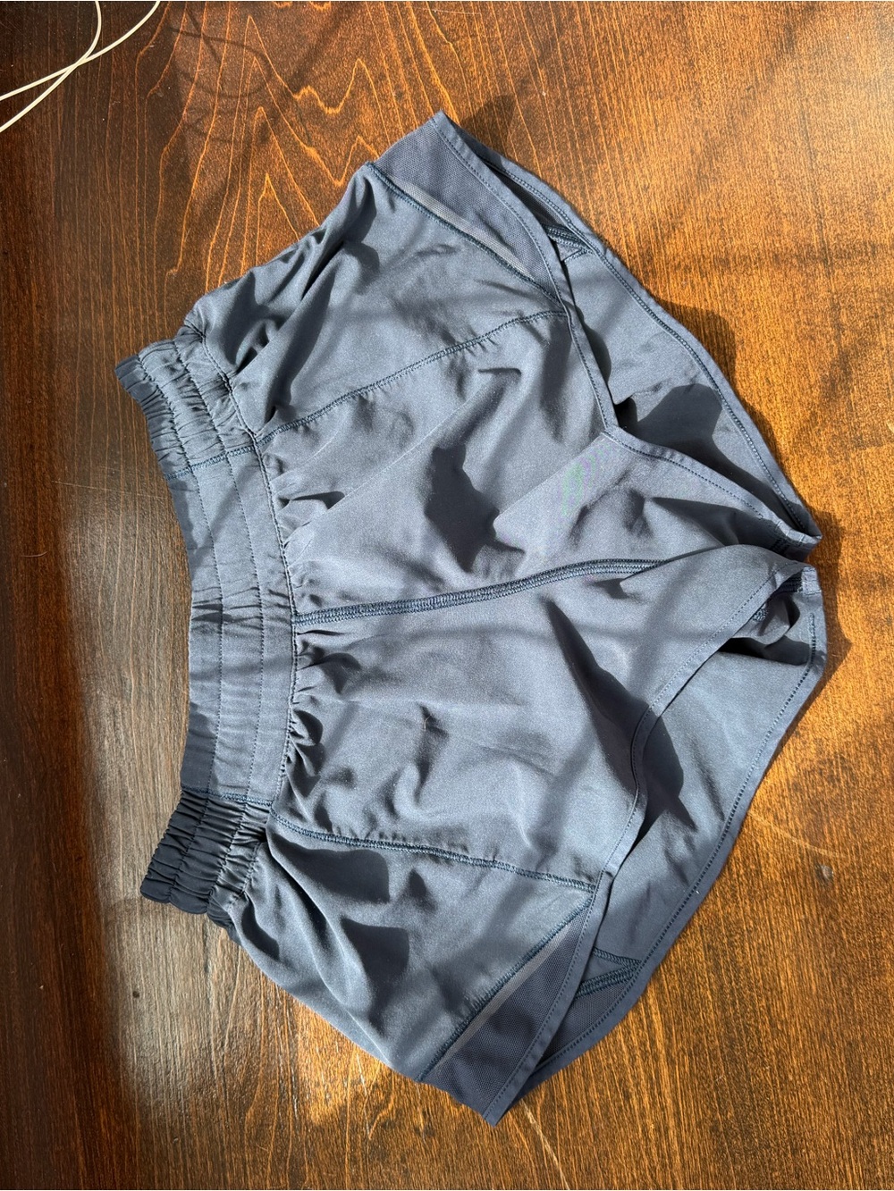 Lululemon Navy Hotty Hot Shorts